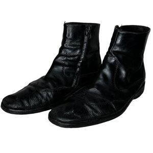 Taryn‎ Rose Black Leather Boots